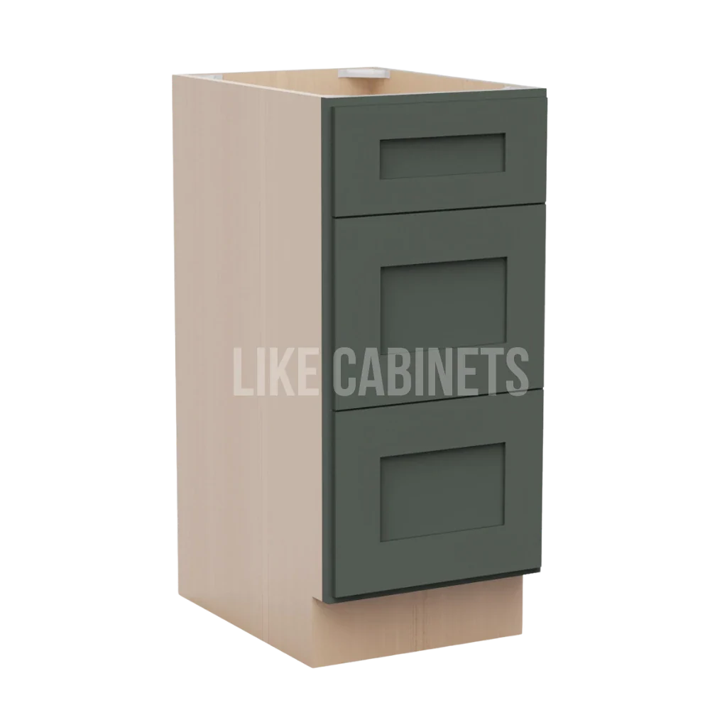 Aston Green Vanity Three Drawer Base Cabinet