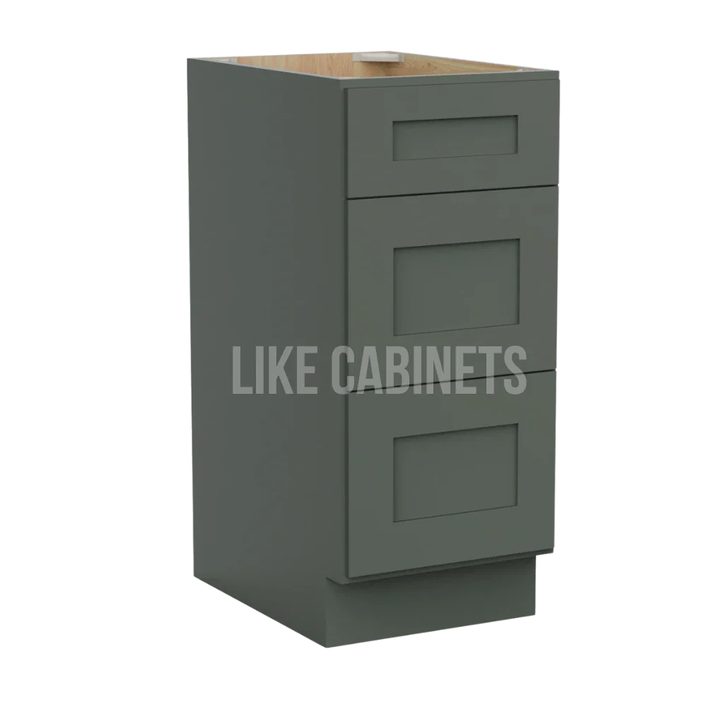 Aston Green Vanity Three Drawer Base Cabinet