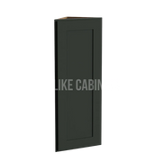 Aston Green Shaker Angle Wall Cabinet