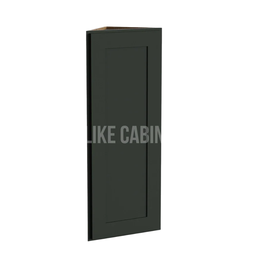 Aston Green Shaker Angle Wall Cabinet