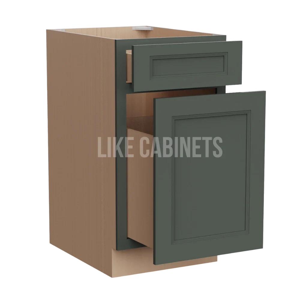 Aston Green Trash Base Cabinet