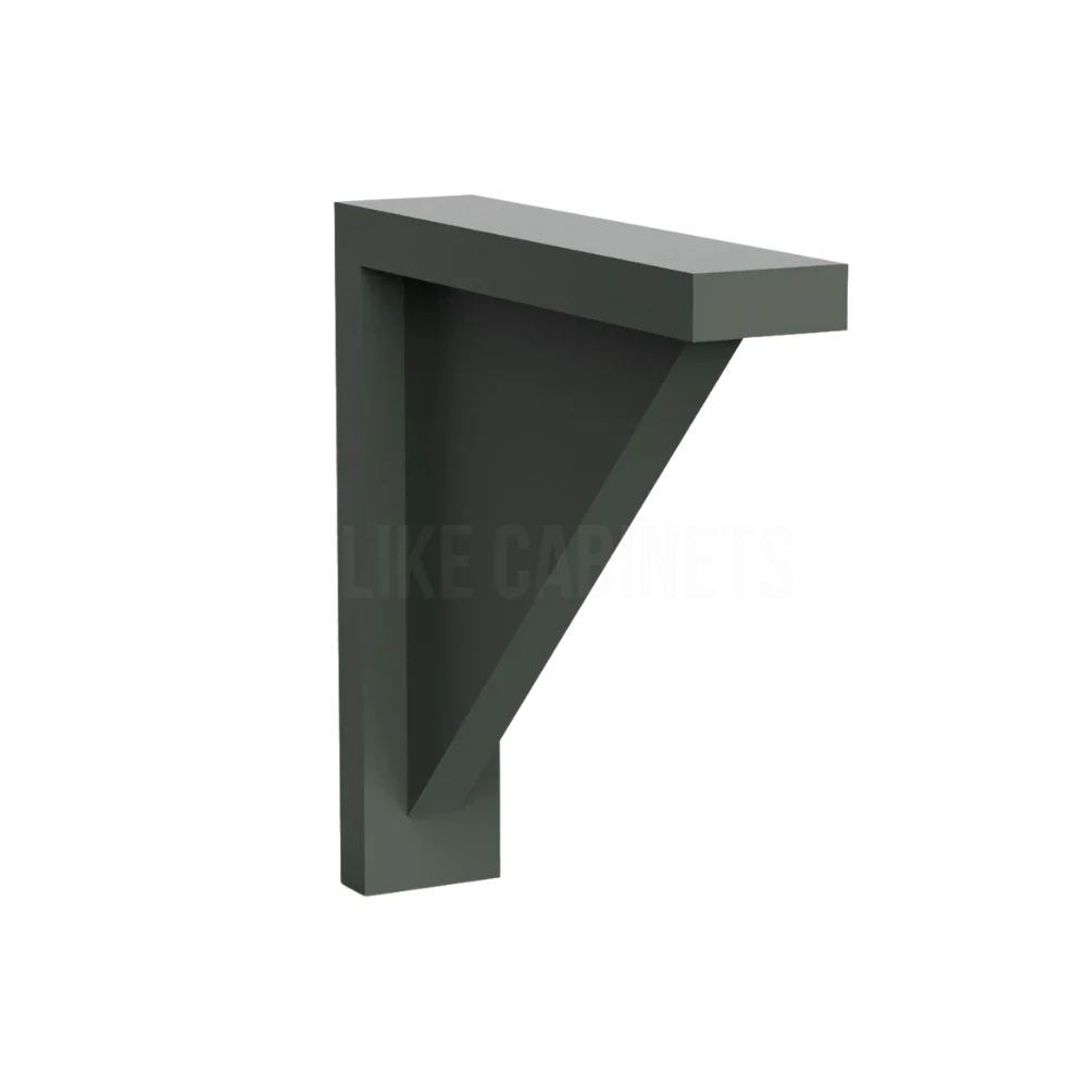 Aston Green Shaker Cabinet Corbel 9''H