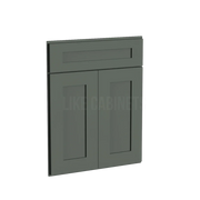 Aston Green Corner Sink Base Front