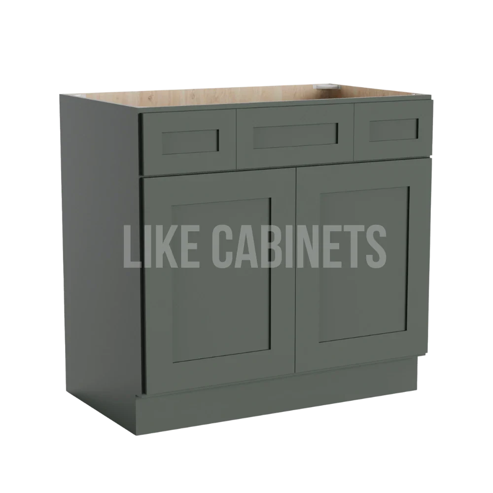 Aston Green Vanity Combo Cabinet