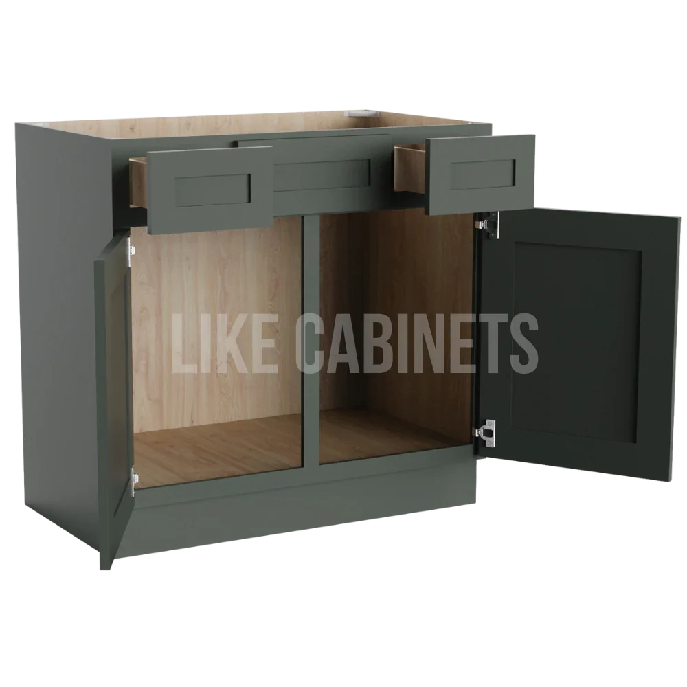 Aston Green Vanity Combo Cabinet