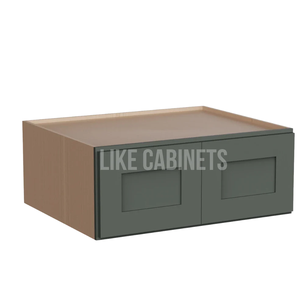 Aston Green 30'' W Refrigerator Wall Cabinet 24'' Deep