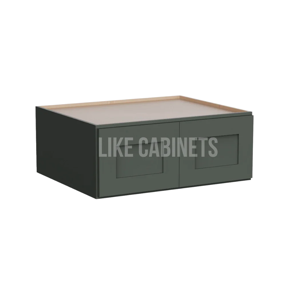 Aston Green 30'' W Refrigerator Wall Cabinet 24'' Deep