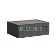 Aston Green 33'' W Refrigerator Wall Cabinet 24'' Deep