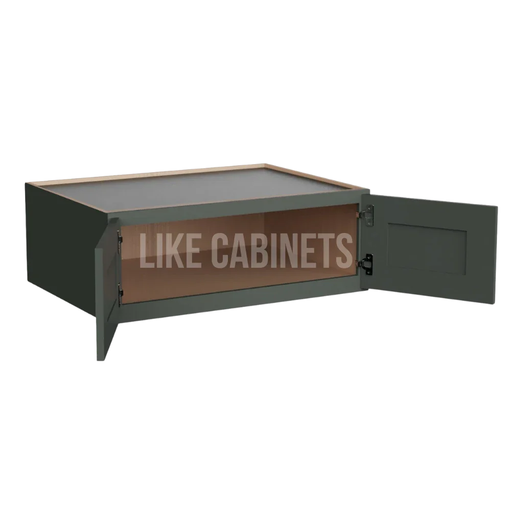 Aston Green 33'' W Refrigerator Wall Cabinet 24'' Deep