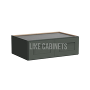 Aston Green 36'' W Refrigerator Wall Cabinet 24'' Deep