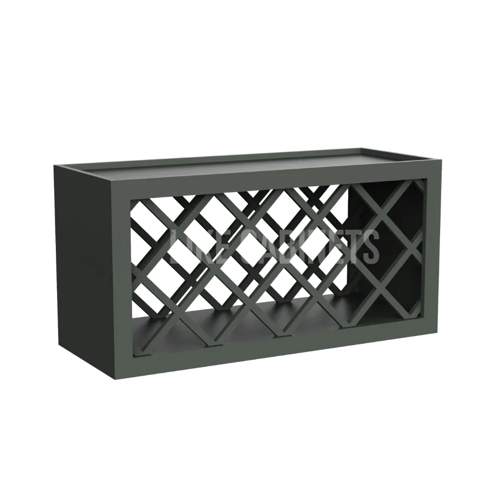 Aston Green Shaker Wine Rack