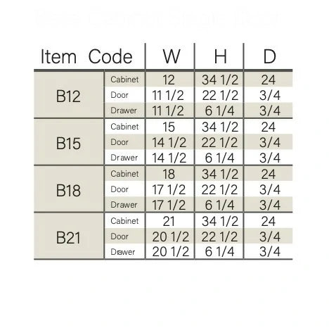 Smokey Ash Cabinet with Single Door & Drawer