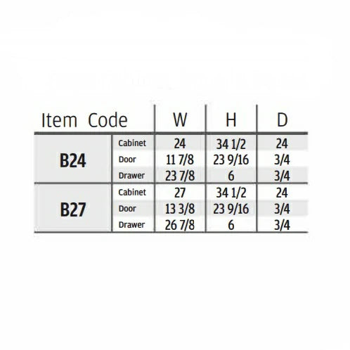 High Gloss Gray Base Cabinet with Double Doors & Single Drawer