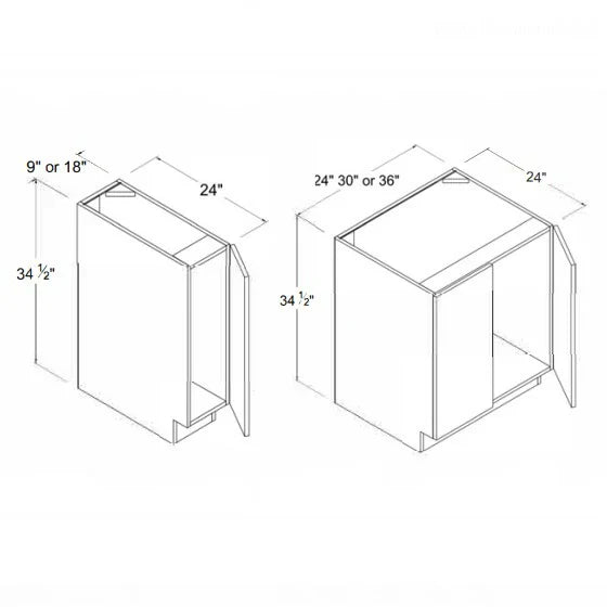High Gloss White Base Cabinet Base Cabinet Full Height Door