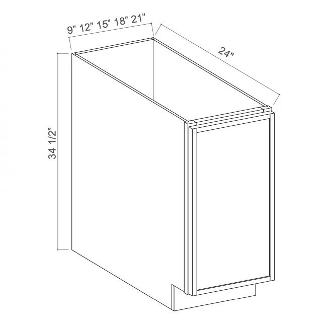 Slim Dove White Base Tray