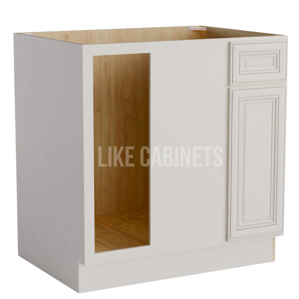 Charleston White Blind Corner Base Cabinet (L/R interchangeable)