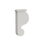 Charleston White Corbel 12 3/4''H