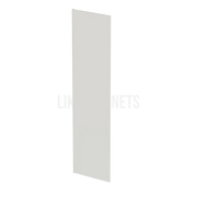 Charleston White Raised Panel Refrigerator End Panel