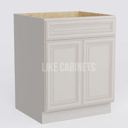 Charleston White Sink Base 27''