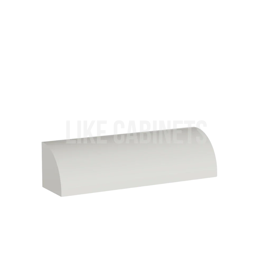 Charleston White Raised Panel Shoe Moulding