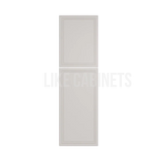 Charleston White Raised Panel Tall Decorative Door Panel