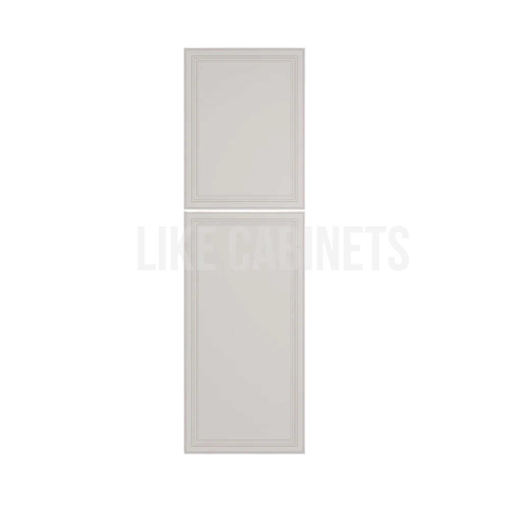 Charleston White Raised Panel Tall Decorative Door Panel