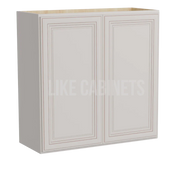 Charleston White 30''H Double Door Wall Cabinet