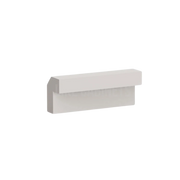 Double Dove White Angle Light Rail Moulding
