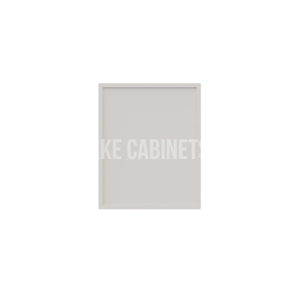 Double Dove White Vanity Decorative Door Panel