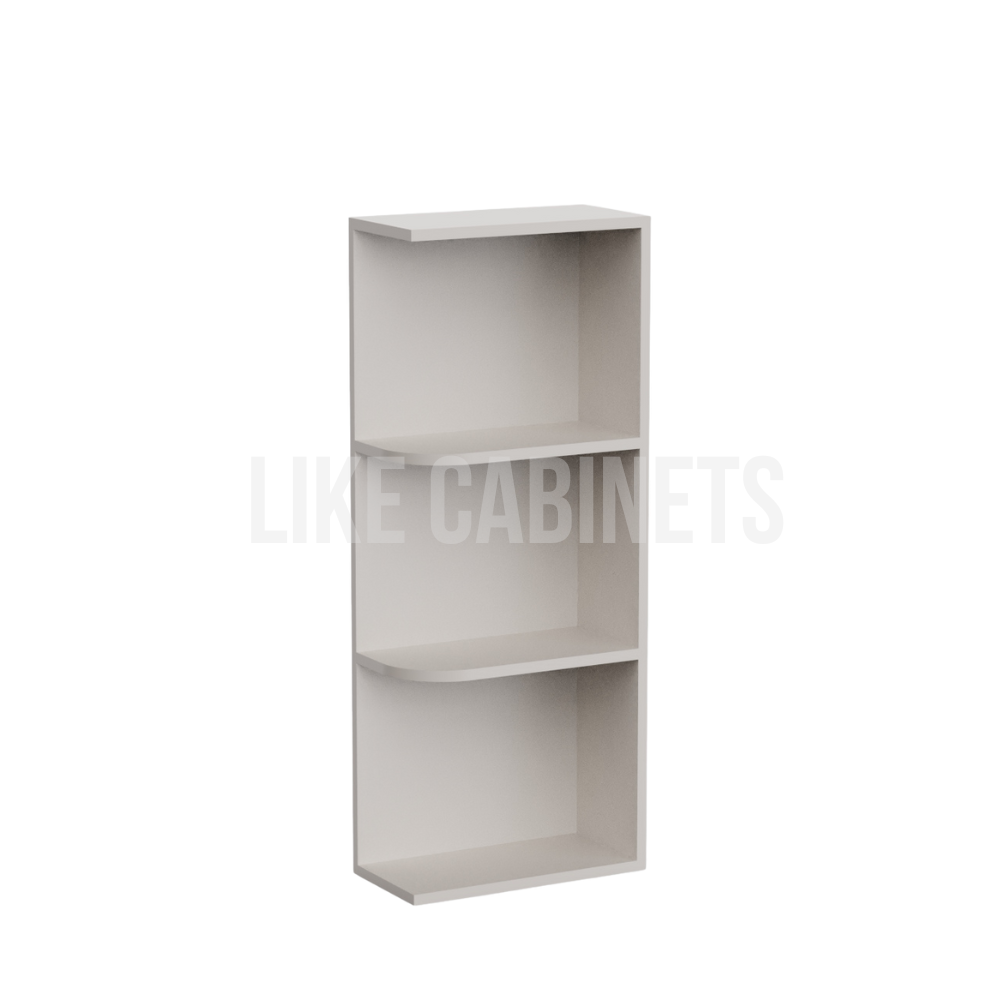 Double Dove White Open End Shelf (Reversible)