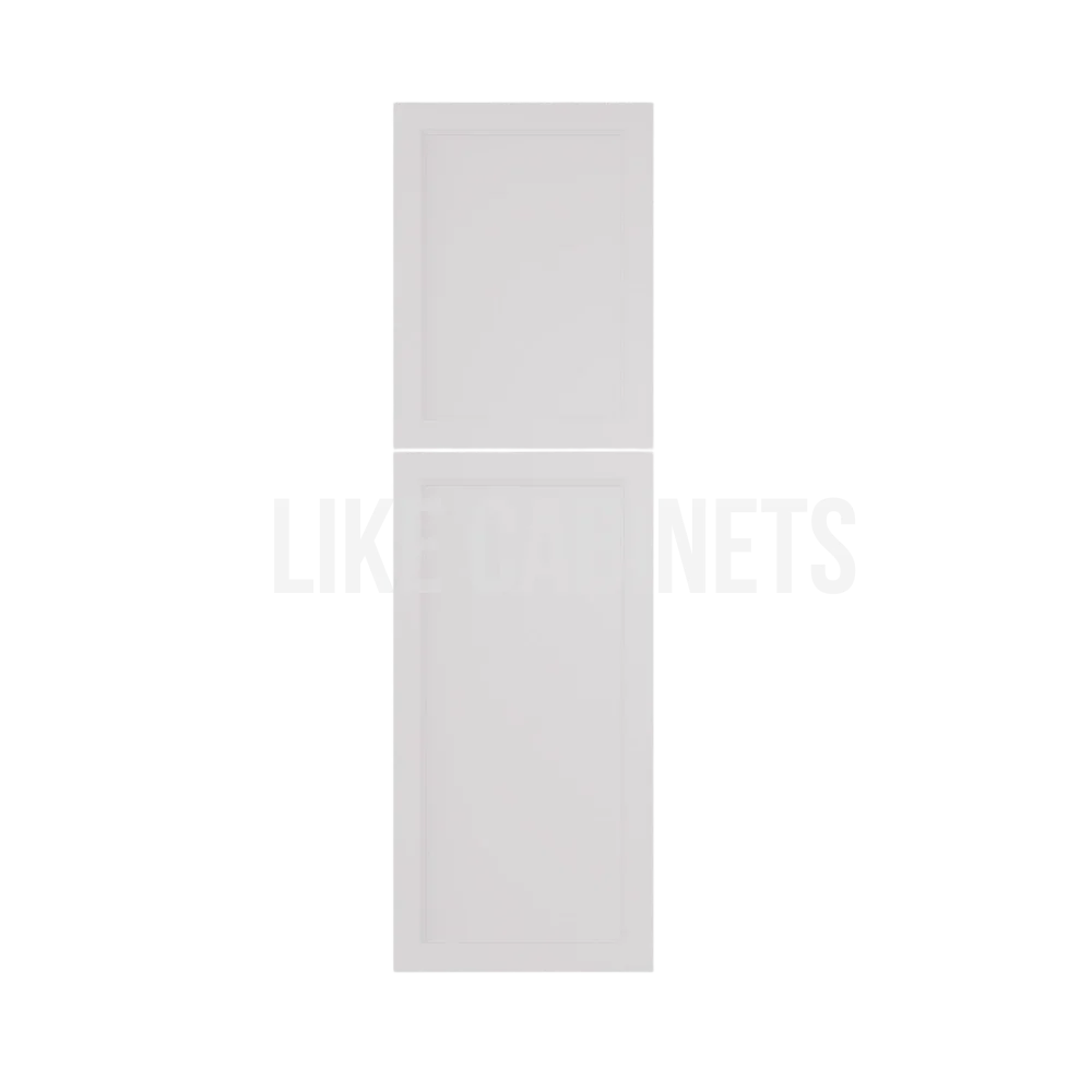 Double Dove White Tall Decorative Door Panel