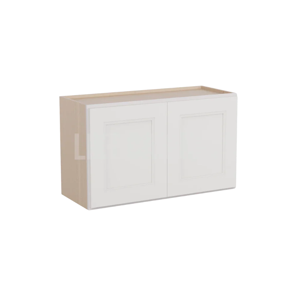 Double Dove White 18'' H Double Door Wall Cabinet