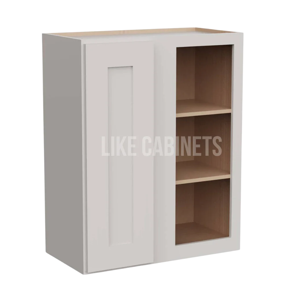 Double Dove White 30'' H Wall Blind Cabinet