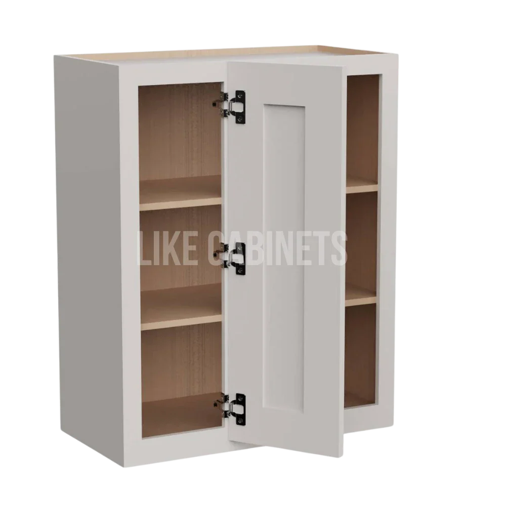 Double Dove White 30'' H Wall Blind Cabinet