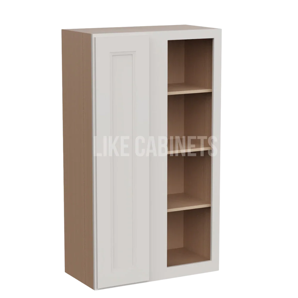 Double Dove White 42'' H Wall Blind Cabinet