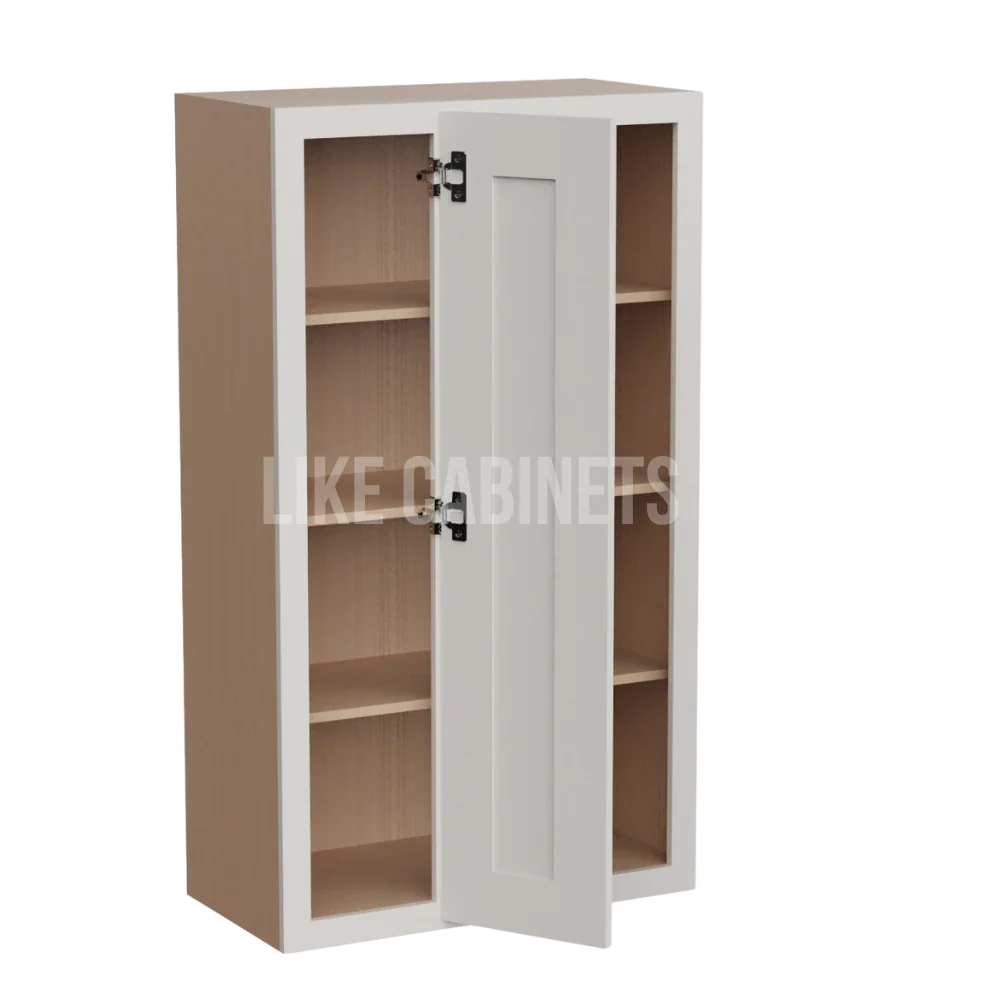 Double Dove White 42'' H Wall Blind Cabinet