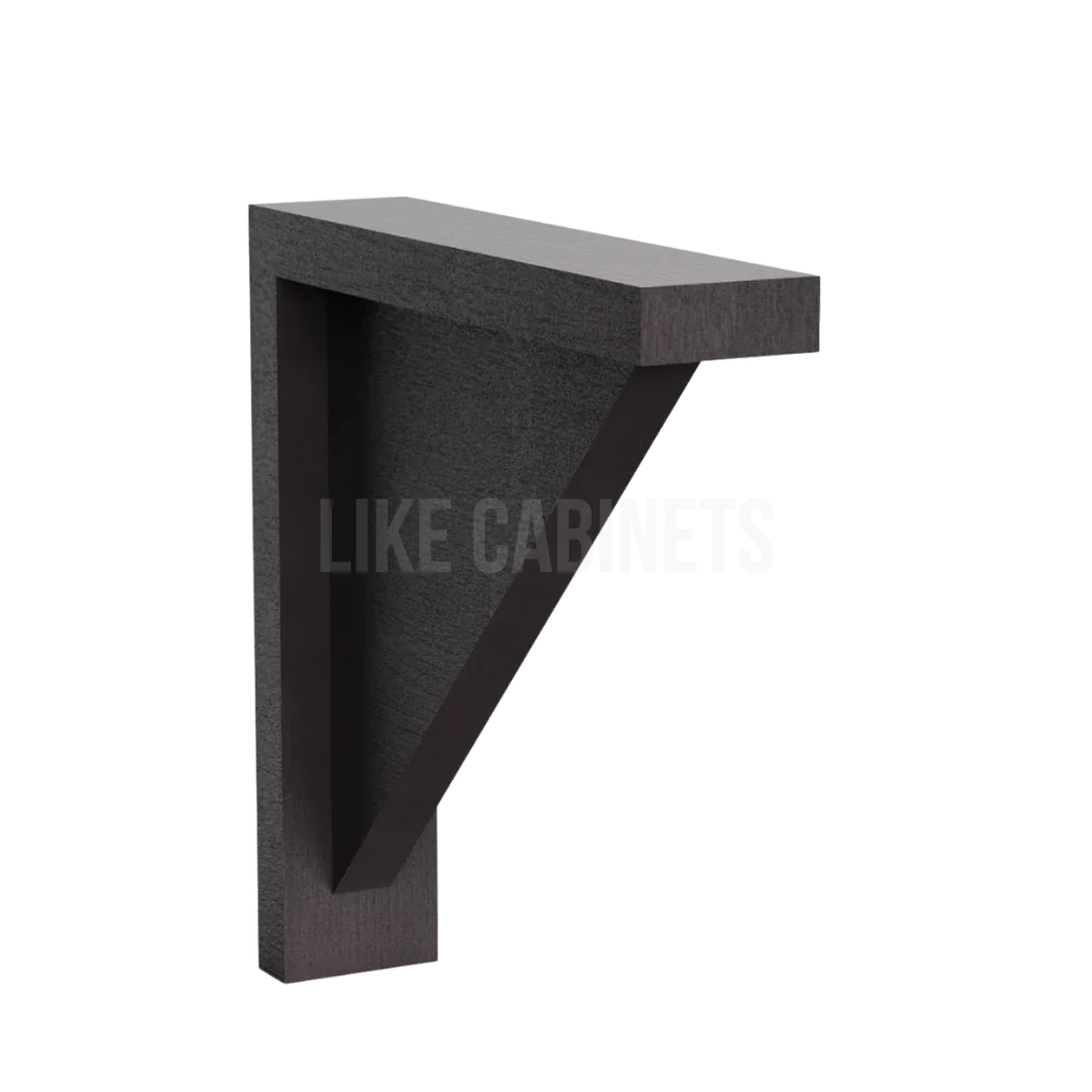 Double Smokey Gray Cabinet Corbel 9''H