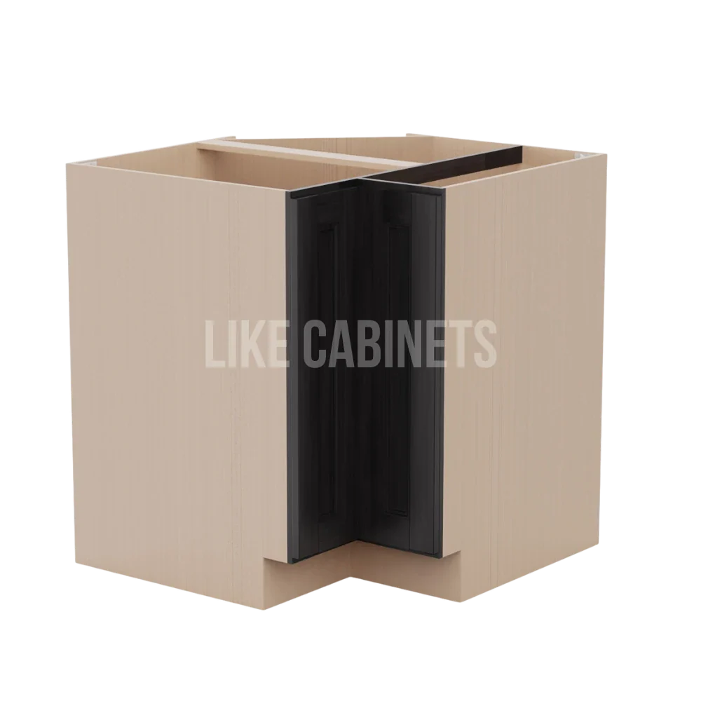 Double Smokey Gray Easy Reach Base Cabinet