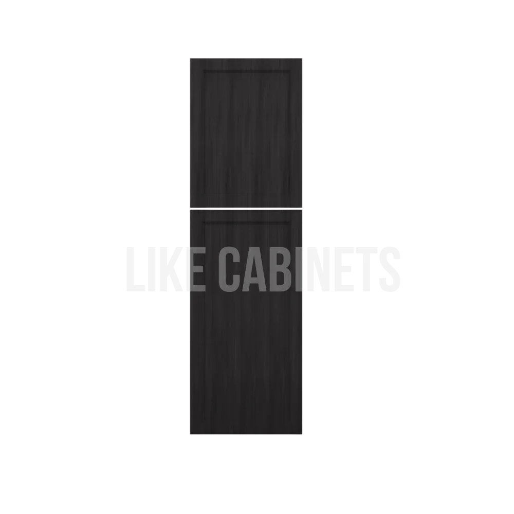 Double Smokey Gray Tall Decorative Door Panel