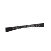 Double Smokey Gray Arched Valance