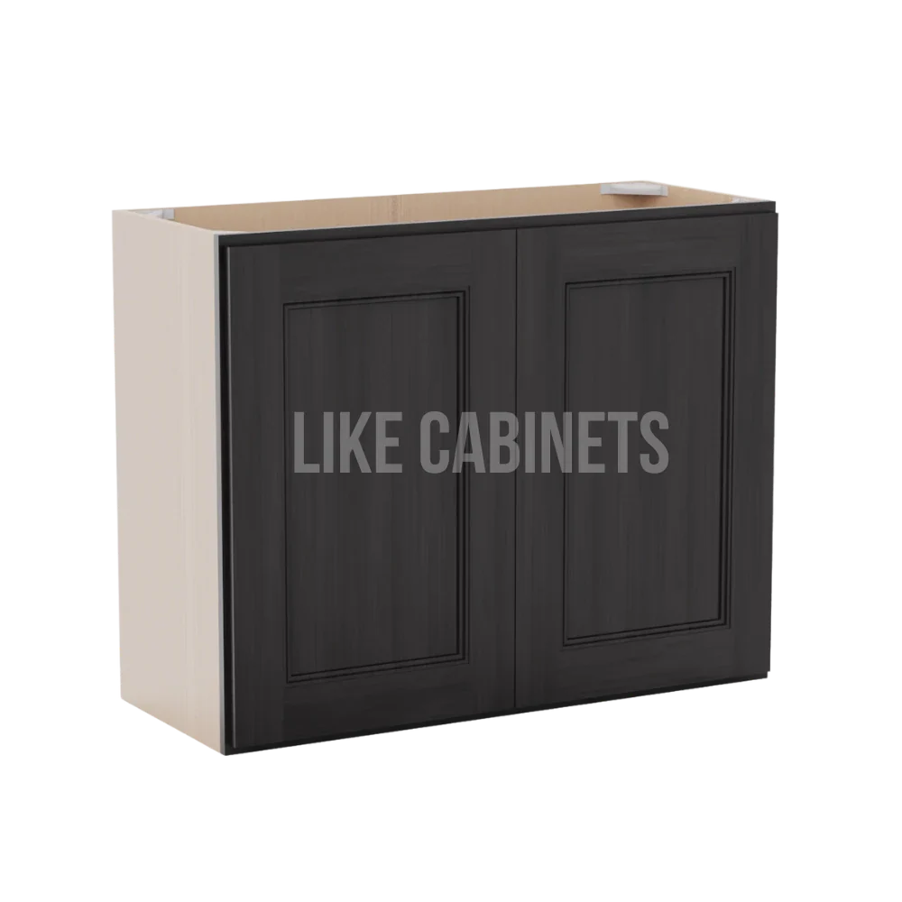 Double Smokey Gray 24'' H Double Door Wall Cabinet