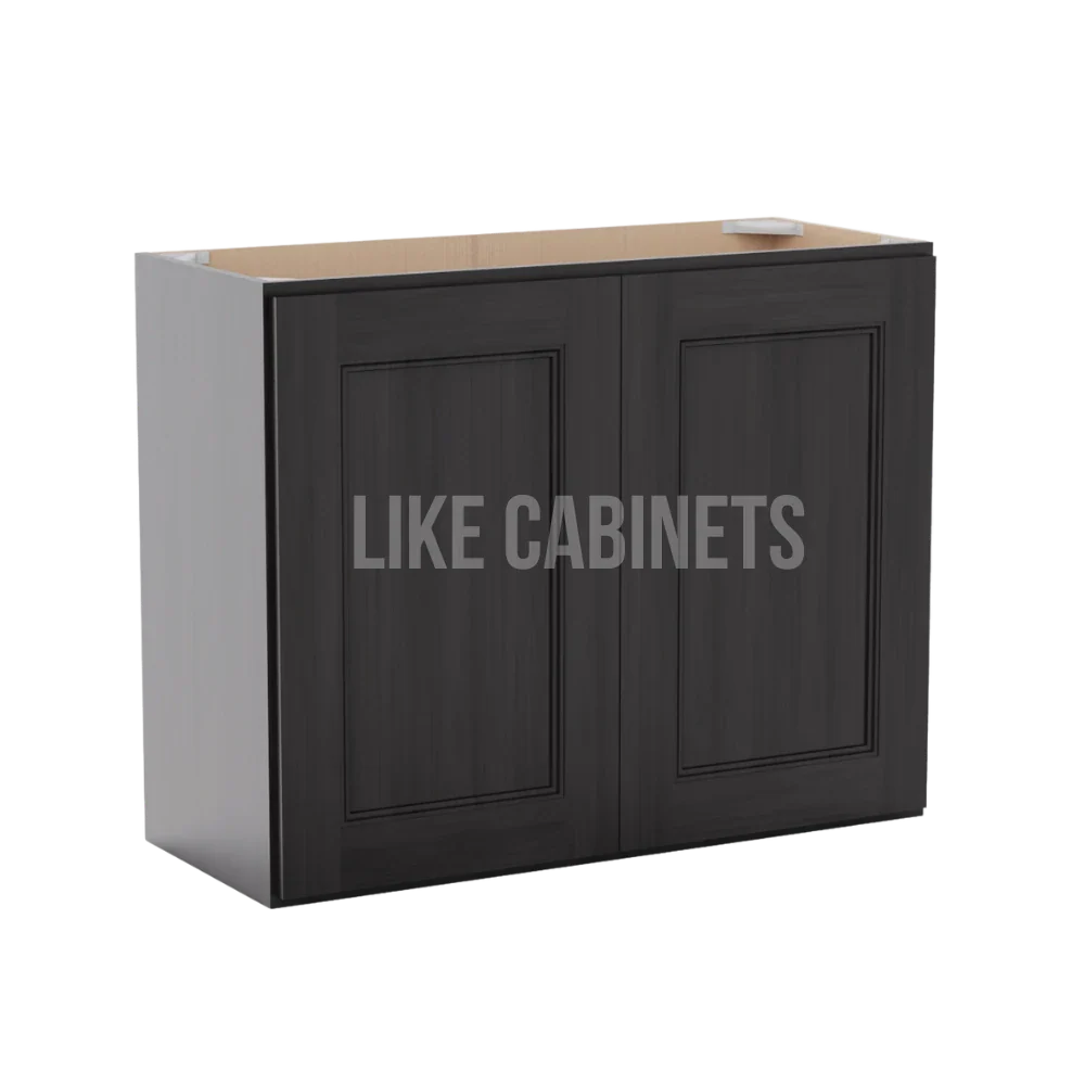 Double Smokey Gray 24'' H Double Door Wall Cabinet