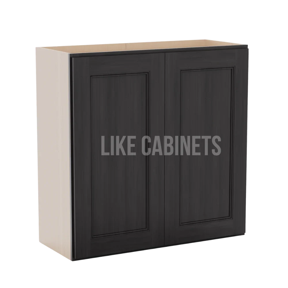 Double Smokey Gray 30''H Double Door Wall Cabinet