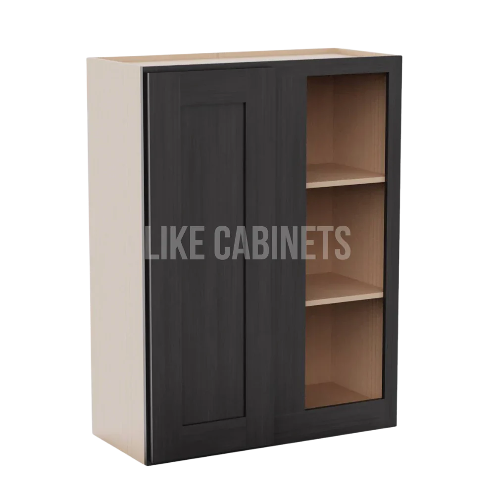 Double Smokey Gray 36'' H Wall Blind Cabinet
