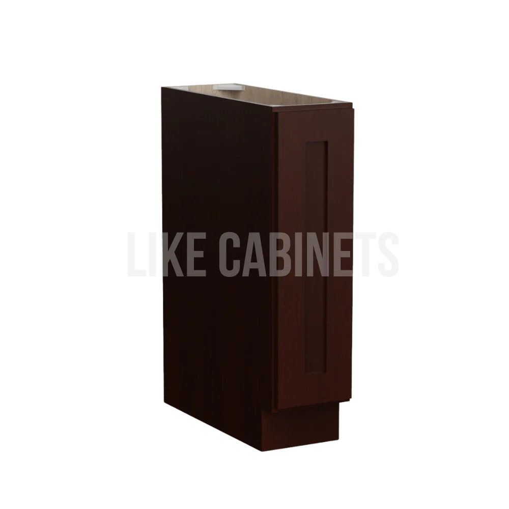 Expresso Shaker Full Height Single Door Base Cabinet