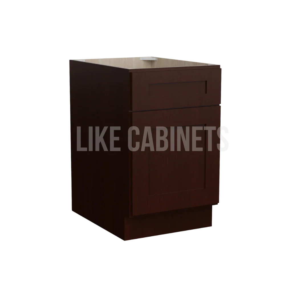 Shaker Espresso Document File Base Cabinet