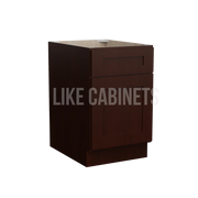 Shaker Espresso Document File Base Cabinet