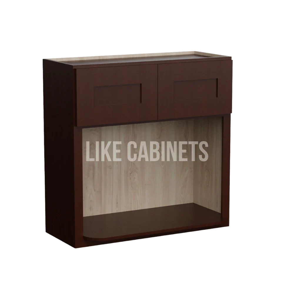 Shaker Espresso Microwave Wall Cabinet