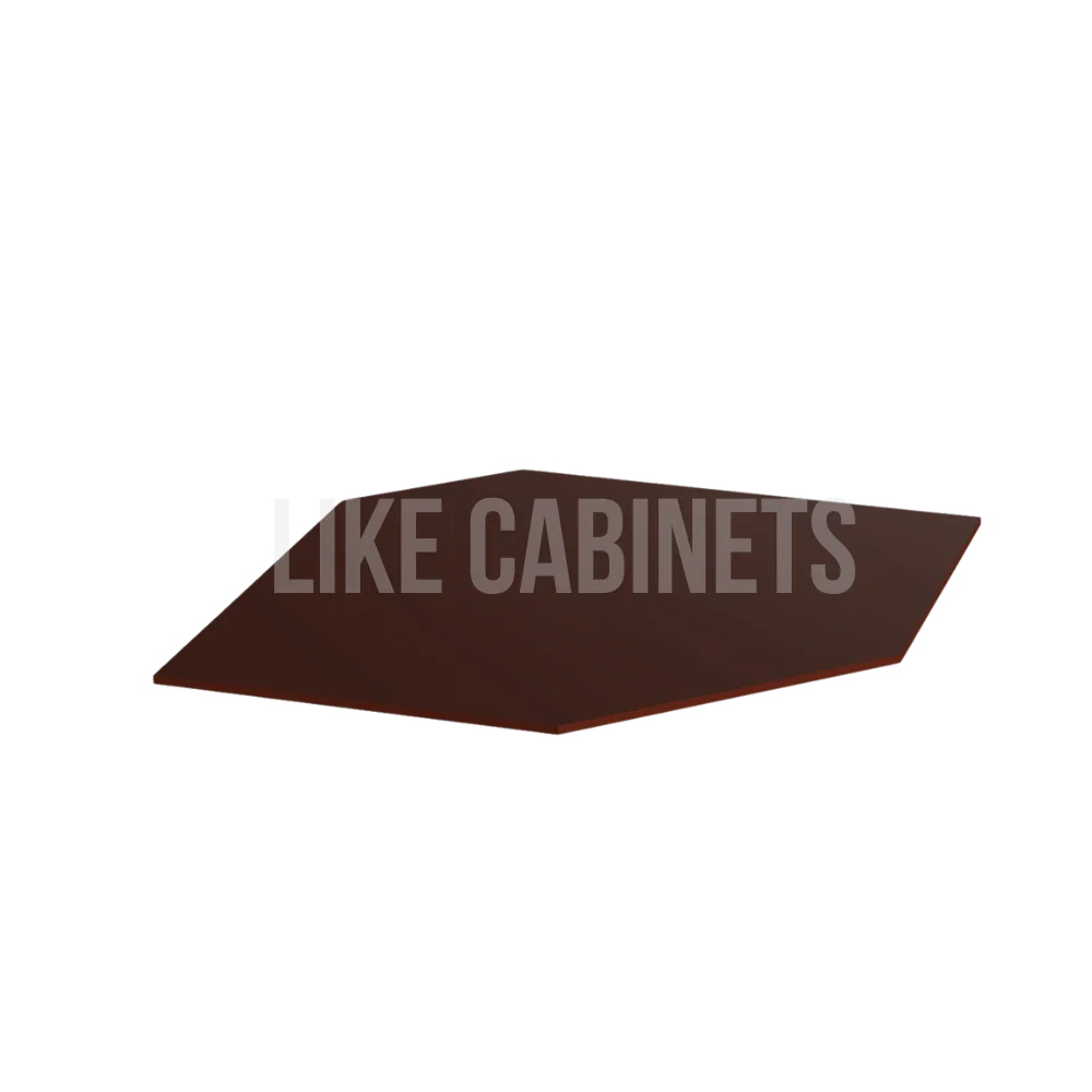 Shaker Espresso Corner Sink Front Floor