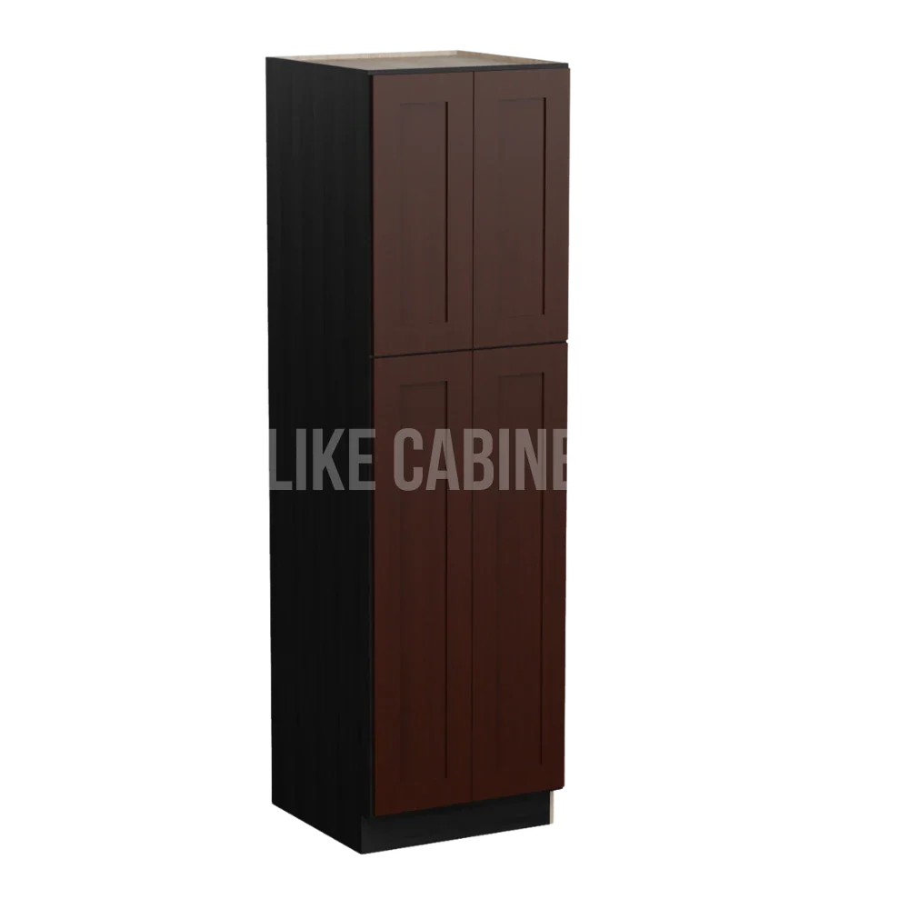 Shaker Espresso 24'' W Utility Pantry Cabinet